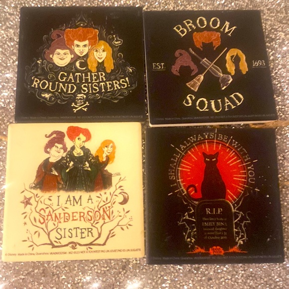 Hocus-Pocus, Ceramic Coasters - Picture 3 of 3